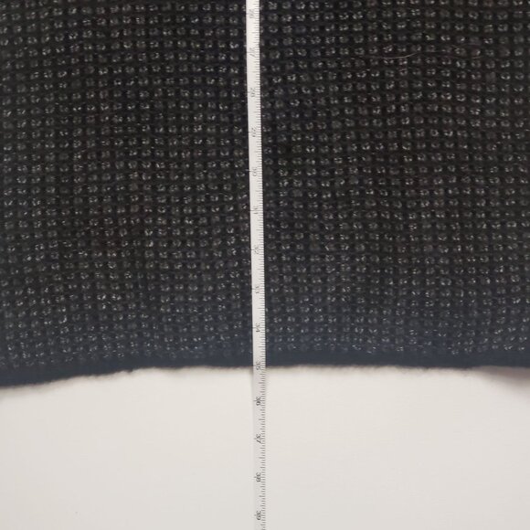 Fortune + Ivy Open Cardigan Sweater Women's Size Medium Black Grey Coatigan NWOT - Picture 7 of 16